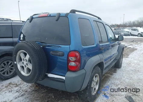 2006 Jeep Liberty Sport from USA, damaged, VIN 1J4GL48K96W274073